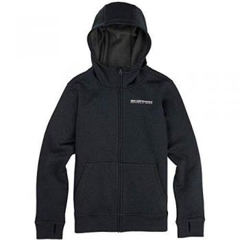 Burton Oak FZ Veste polaire pour enfant L Noir/gris