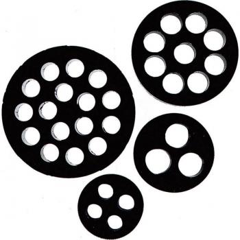 Joint multi-passages SKINTOP® DIX-M32 9 x 4 mm Nitrile-Butadiène Noir 1 pièce
