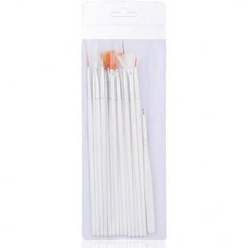 15pcs Nail Art Brush Set with Diamond Pull Pen and Light Therapy Tool