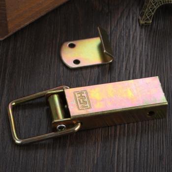 Ijzeren Klink Hasp voor Houten Dozen - Sluiting en Accessoires voor Toolbox en Sieradenkasten