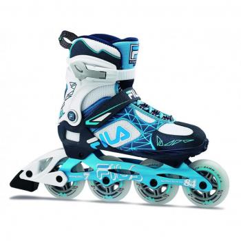 Fila Legacy Pro 84 Women's Inline Skates - Blue/White Light Blue