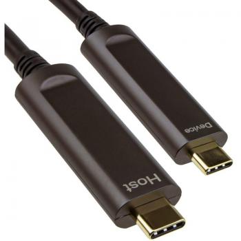 Long USB 3.1 Type C Active Optical Cable AOC 5V 900mA 10Gbps Data Transfer 10m