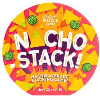 Nacho Stack! - Stacking Card Game for 2-6 Players, Ages 8+, Quick Playtime
