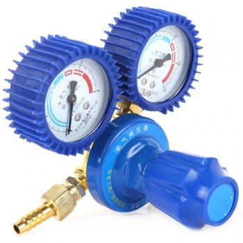 Dual Brass Oxygen Pressure Regulator 0-25MPa with Meter and Gauge for Welding and Cutting Tools