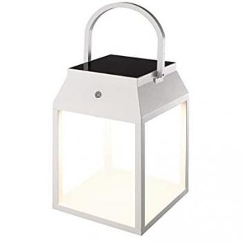 Sapporo Mini Solar Portable Lantern - 3W LED, 3000K, 238lm, IP54, White