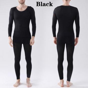 Zelfverwarmend Thermisch Ondergoed Set voor Mannen en Vrouwen - Tops + Broek 37 Graden Constante Temperatuur Elastisch Slank