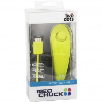 Two Dots - Controller Nunchuck Neo, Color Verde