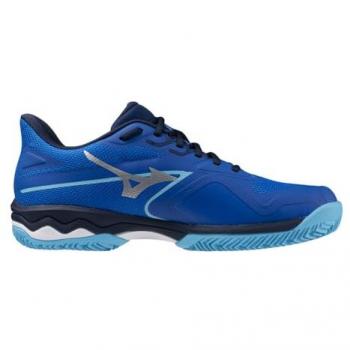 Mizuno Wave Exceed Light 2 CC Herren-Tennisschuhe Blau Größe 43