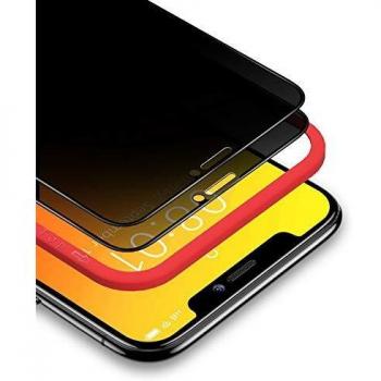 BANNIO für Panzerglas Sichtschutz für iPhone 11/iPhone XR,2 Stück 3D Full Screen Privacy Panzerglasfolie Schutzfolie,Glas Blickschutzfolie Anti-Spy Folie Displayschutzfolie Sichtschutz