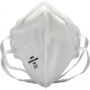 Draper FFP2 SI MOD Fold Flat Face Masks Pack of 20 - High-Quality Protection for Everyday Use