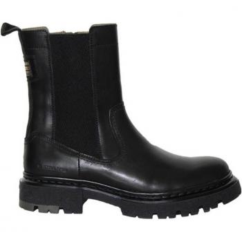 Bottes Chelsea en cuir noir G-Star RAW NAVAL CHS LEA W