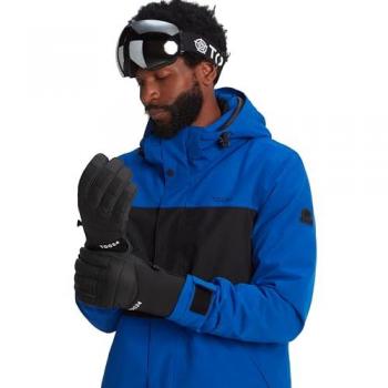 TOG24 Unisex Adventure Waterproof Ski Gloves - Black - Size Medium