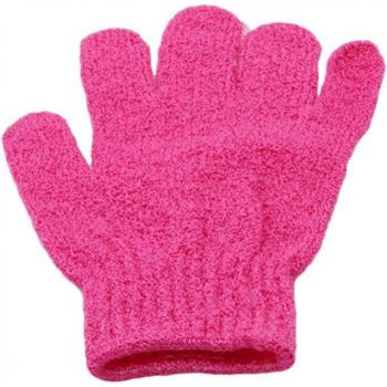 Gants de bain exfoliants antidérapants avec éponge de massage pour douche - 1 pièce