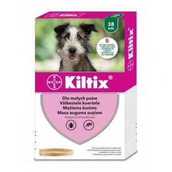 Bayer Kiltix Obroża przeciw pchłom i kleszczom dla małych psów 38 cm