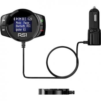 Smart Dual USB Bluetooth 4.2 Car MP3 Player & FM Transmitter with Handsfree Audio Receiver and TF Card Support