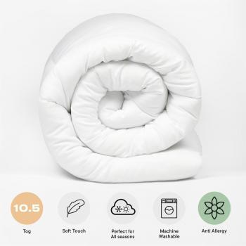 OHS Soft Touch Anti Allergy 10.5 Tog Duvet - King
