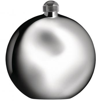 Alessi PG03 Shot Flachmann - Edelstahl 18/10 mit Trichter.,10,00 x 3,20 x 11,00 cm