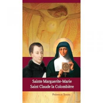 Bougie Sainte Marguerite-Marie et Saint Claude la Colombière
