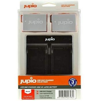 Jupio Value Pack: 2x Battery LP-E8 1120mAh + USB Dual Charger