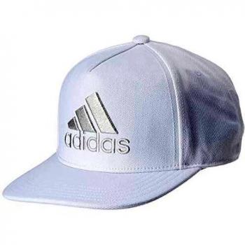 adidas Herren H90 Logo Kappe, White/White/Chalk Pearl, OSFM
