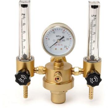 Régulateur de pression CO2 Argon avec débitmètre et compteur à bulles pour soudage Mig Tig et aquariums