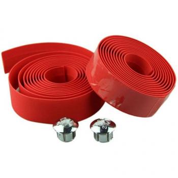 Cork Handlebar Tape Wrap with Belt and 2 Bar Plugs for Cycling Enthusiasts