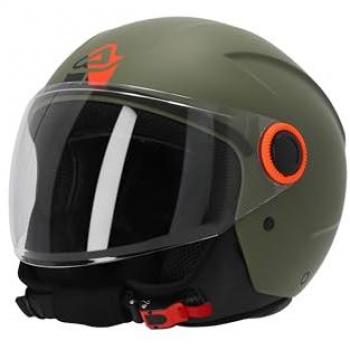 Acerbis Brezza Modular Jet Helmet - Military Green - Size L