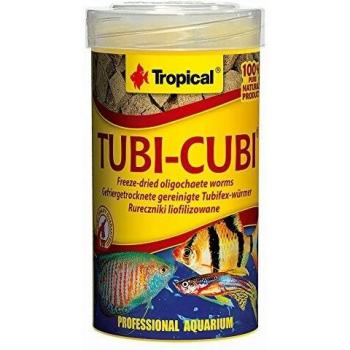 Tropical Tubi Cubi - lyofiliserte tubifexormer til fiskefôr 100ml/10g
