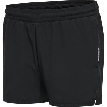 HUMMEL Damen Hmlmove Grid Woven Shorts - Schwarz - XL