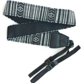 Sangle d'appareil photo réglable en cuir et coton pour Sony/Nikon SLR, ceinture universelle de cou et d'épaule