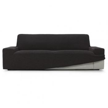Housse de Canapé Sofaskins Niagara Noir 3 Places (180-230 cm) Super Élastique et Respirante