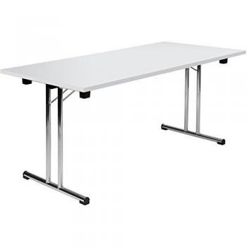 Teknik Office 6909WH Space Folding Executive Table - White