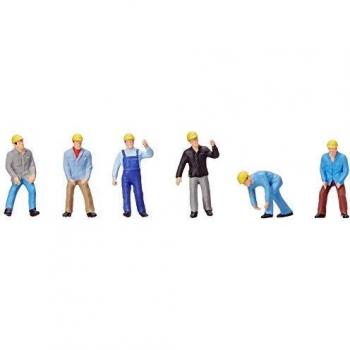 PREISER 10034 H0 Schwellenträger Figurine Set 6 Stück
