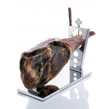 DON HIERRO - Soporte jamonero plegable en acero inoxidable, ZEN