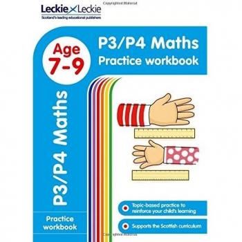 P3/P4 Maths Practice Workbook: Extra Practice for CfE Primary School English