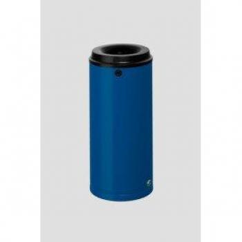 Wandmontierter VAR Papierkorb 24 l - enzianblau