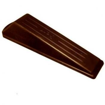 Door Stop JAM Wedge Closer Stopper Dark Brown Rubber Pack of 100
