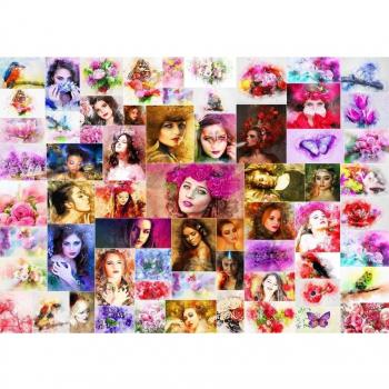 Frauen Collage Puzzle 1000 Teile