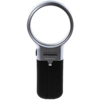 Loupe de poche 3x portable avec éclairage LED