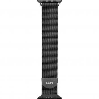 FlexiGlide MeshBand - Smartwatch Strap - Universal Fit - Matte Black
