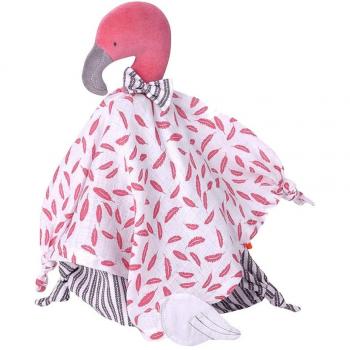 Kikadu - Towel Doll - Flamingo