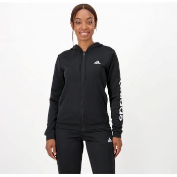adidas Linear Full Zip French Terry Tuta - Donna, Nero, Taglia L