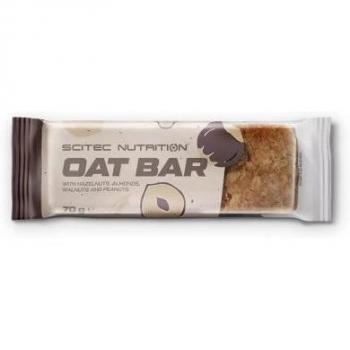 Barra Energética de Avena con Nueces y Almendras 70g - Scitec Nutrition