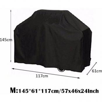 Weber Waterproof BBQ Grill Cover - Outdoor Weather Resistant Dustproof Protector for Gas and Charcoal Grills