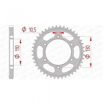 AFAM Standard Steel Sprocket 12815 - 525 Unisex