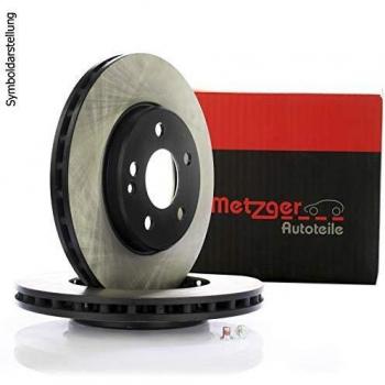 METZGER 6110255 Brake Disc for SUZUKI SWIFT and OPEL AGILA