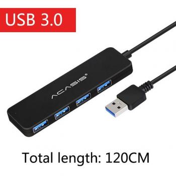 USB C Hub 3.0 Splitter with Micro USB, 4-Port Adapter for MacBook Pro and Surface