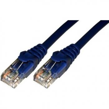 MCL Cable Ethernet RJ45 Cat6 1.0 m Blue - Cable de red Azul