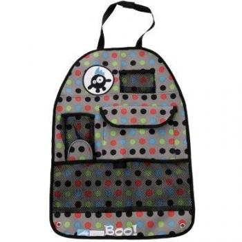 Osann Rückenlehnenschutz Organizer Utensilo mit diversen Taschen, Boo Bunt