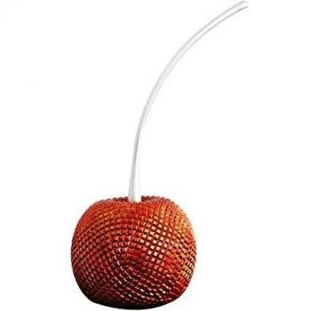 Meubletmoi Sculpture décorative Cerise Rouge Texture perlée ciselée Effet Strass - Design Moderne Contemporain